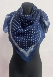 Hodvábna šatka Folk