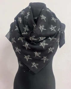 Hodvábna šatka Sky