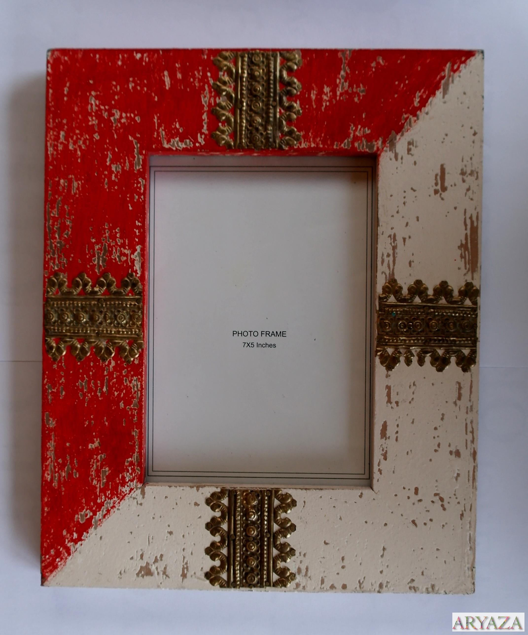 Fotorám Červeno-Biely Vintage