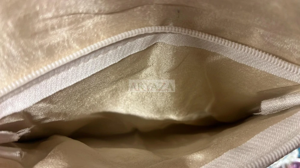 Boho kabelka kremova